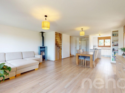 Villa élégante en pignon, mitoyenne, grand jardin et bel vue campagne image 4