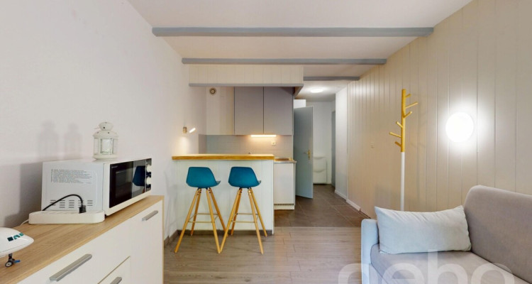 Exclusif : Studio rénové avec terrasse de plein pied image 7