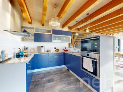 Villa individuelle unique, vue panoramique des Alpes, sauna et jacuzzi image 4