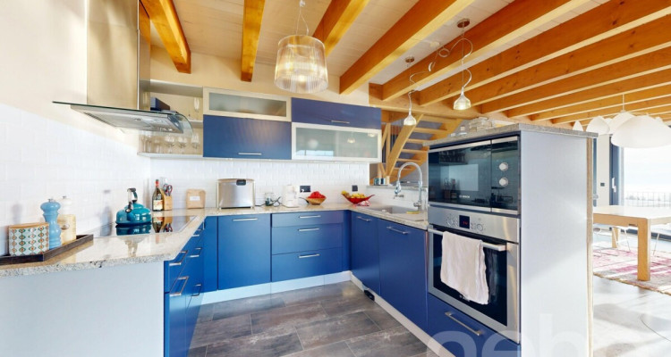 Villa individuelle unique, vue panoramique des Alpes, sauna et jacuzzi image 4