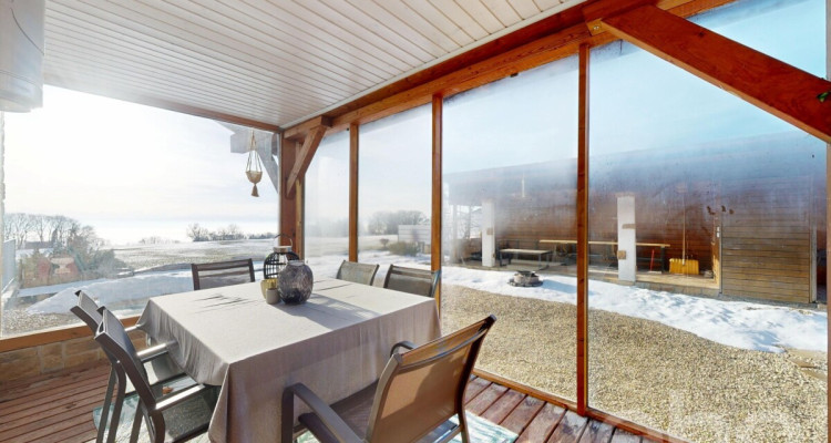 Villa individuelle unique, vue panoramique des Alpes, sauna et jacuzzi image 5