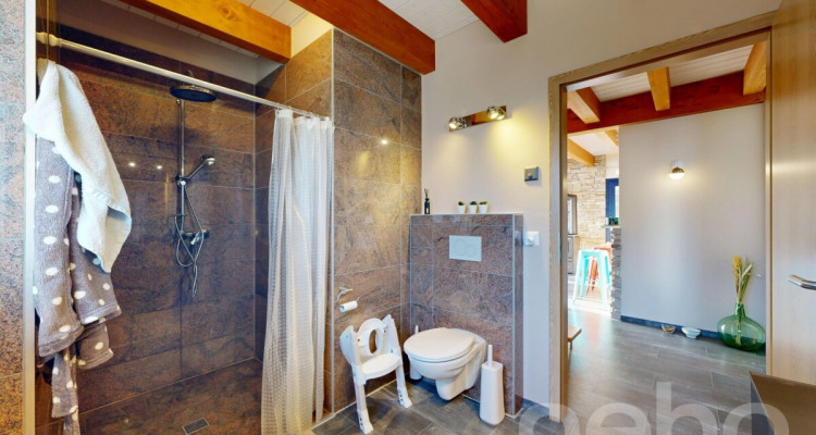 Villa individuelle unique, vue panoramique des Alpes, sauna et jacuzzi image 10