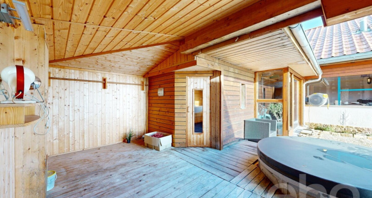 Villa individuelle unique, vue panoramique des Alpes, sauna et jacuzzi image 12