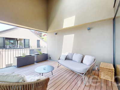 Superbe duplex en attique avec terrasse et vue panoramique image 4