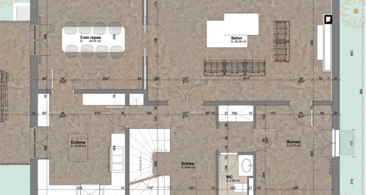 Maison de maître à Collonge-Bellerive 325 m2 hab + 164 m2 sous-sol. image 5