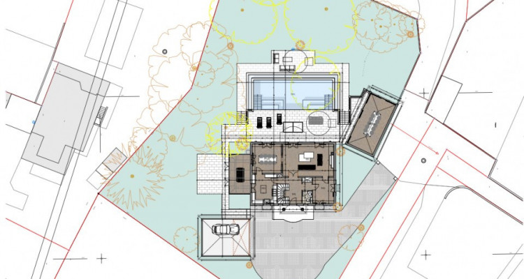 Maison de maître à Collonge-Bellerive 325 m2 hab + 164 m2 sous-sol. image 9