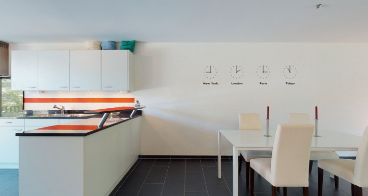 Moderne Wohnung am Wasser in der Ueberbauung Wespimühle image 8