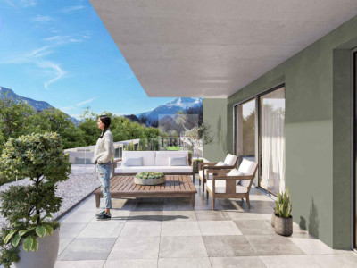 4,5 pièces au rez de chaussée avec terrasse et pelouse image 10