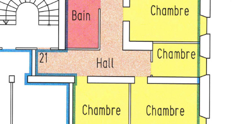 Magnifique appartement de 5 pièces au 2éme étage entièrement rénové image 1