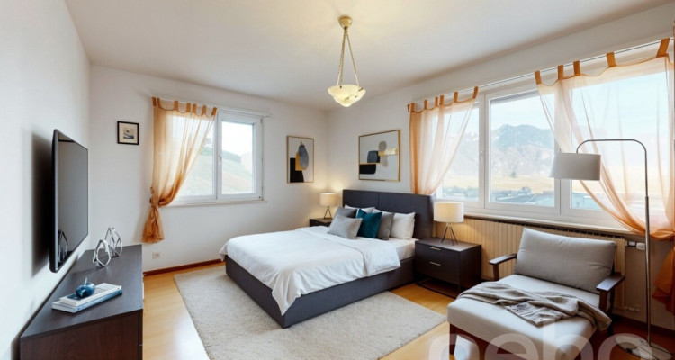 Villa individuelle avec vue dominante et grande parcelle à Vouvry image 10