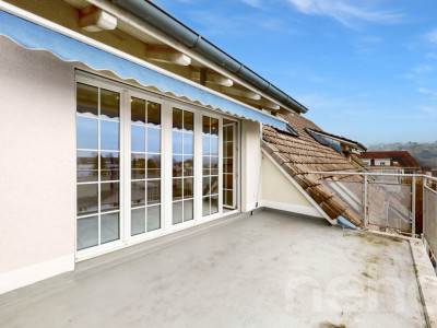 Sonnendurchflutete 3.5-Zimmer Dachgeschosswohnung mit Weitblick image 7