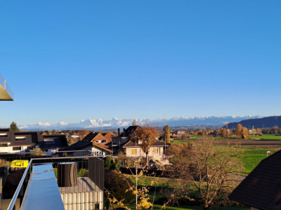 Attique contemporain avec terrasse panoramique et vue imprenable sur les Alpes ? image 2
