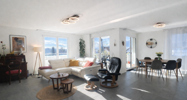 Attique contemporain avec terrasse panoramique et vue imprenable sur les Alpes ? image 8