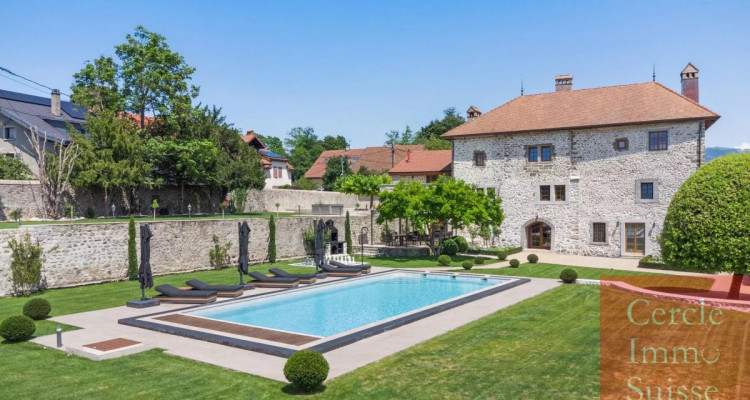 Château dexception du XVI? siècle entièrement rénové ? Propriété de prestige aux portes de Genève image 7