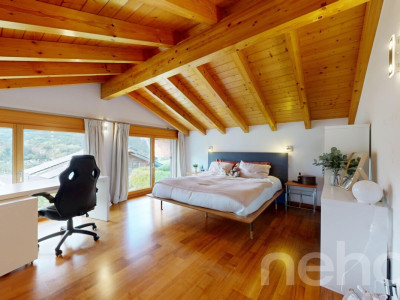 Vollèges - Chalet Familial de Prestige avec Vue Imprenable image 9