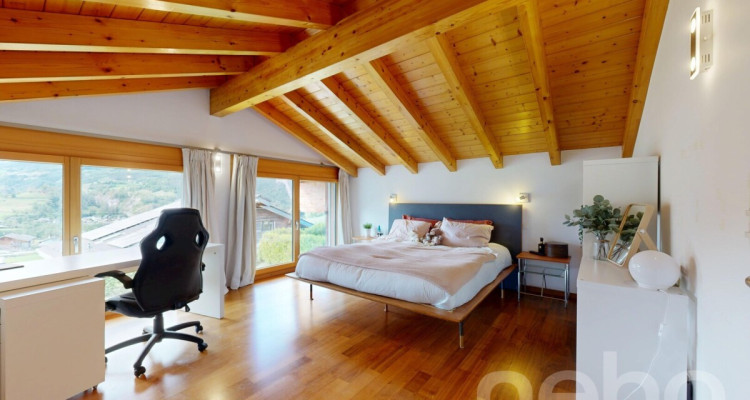 Vollèges - Chalet Familial de Prestige avec Vue Imprenable image 9