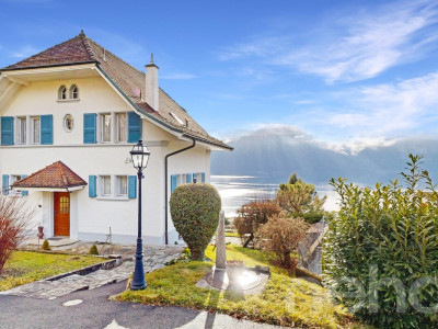 Superbe villa avec piscine et panorama unique sur le lac et les Alpes image 1