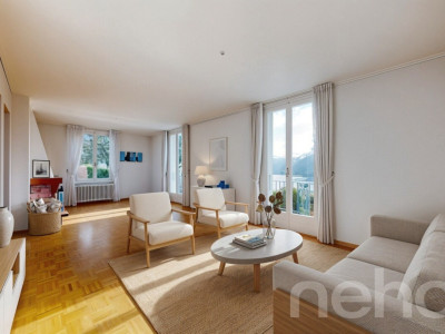 Superbe villa avec piscine et panorama unique sur le lac et les Alpes image 5