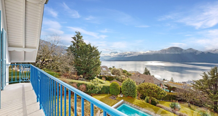 Superbe villa avec piscine et panorama unique sur le lac et les Alpes image 8