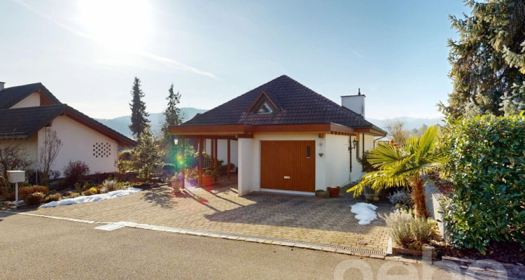 Freistehendes Einfamilienhaus mit Garten und Weitsicht in Lupsingen image 12