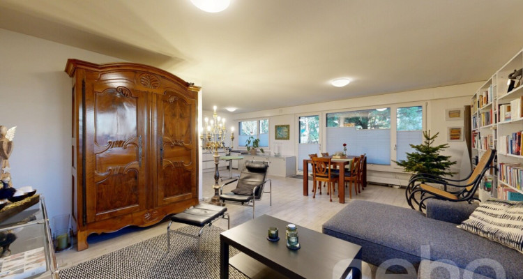 Aussergewöhnliches 3.5-Zimmer Wohnstudio mit Garten und Büro-Atelier image 4