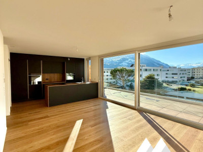 ATTIQUE NEUF DE 3.5 PCES, 112 M2 + TERRASSE PRIVÉE - SION  image 4
