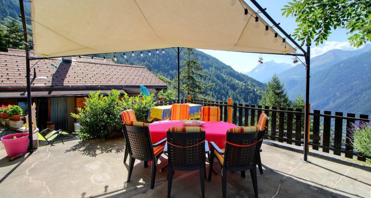 Grand chalet en viager occupé sans rente limité à 10 ans -Vue imprenable image 12