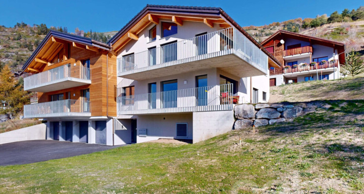 Neues Apartment mit Panoramablick, 5 Minuten von Leuk image 3