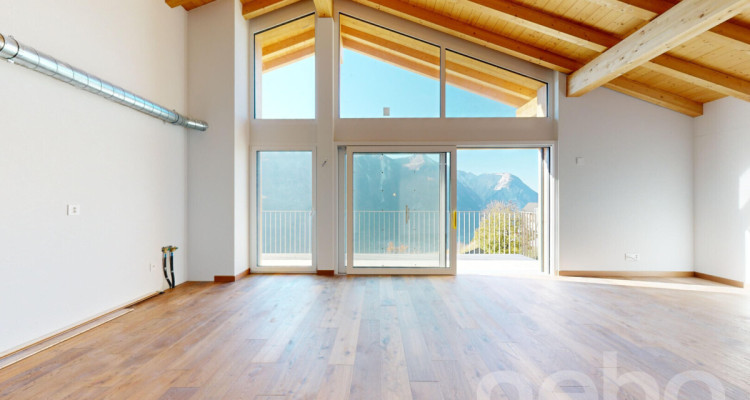 Neues Apartment mit Panoramablick, 5 Minuten von Leuk image 5