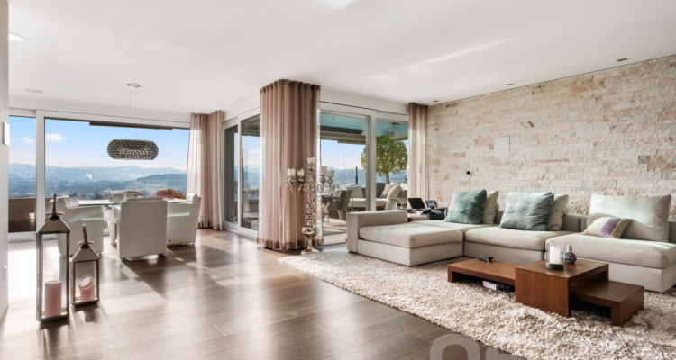 Exklusive Attika-Terrassenwohnung in Wil - Ruhe, Stil und Weitblick image 3