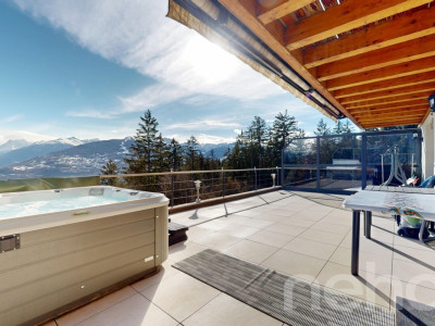 Magnifique chalet d?exception sur les hauteurs de Savièse image 8