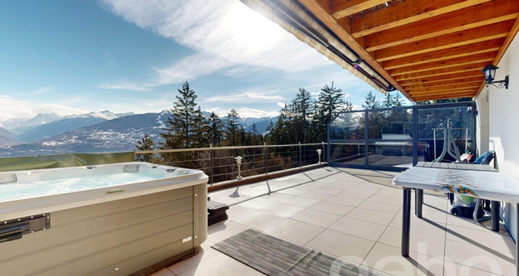 Magnifique chalet d?exception sur les hauteurs de Savièse image 8