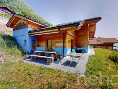 Chalet spacieux à 10 min de Vouvry, en pleine nature image 12