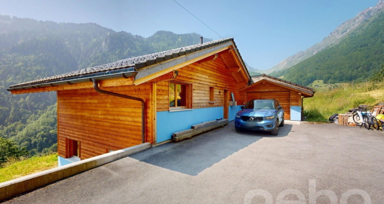 Chalet spacieux à 10 min de Vouvry, en pleine nature image 1