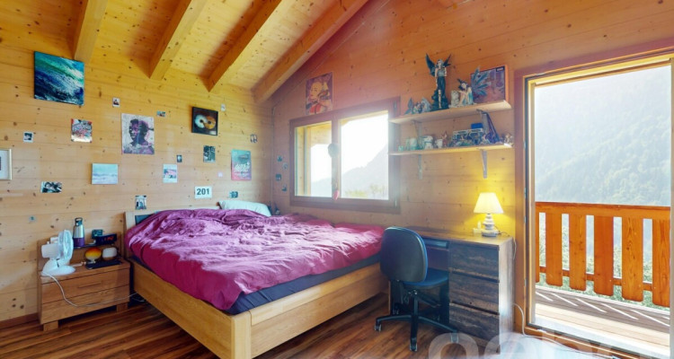 Chalet spacieux à 10 min de Vouvry, en pleine nature image 7