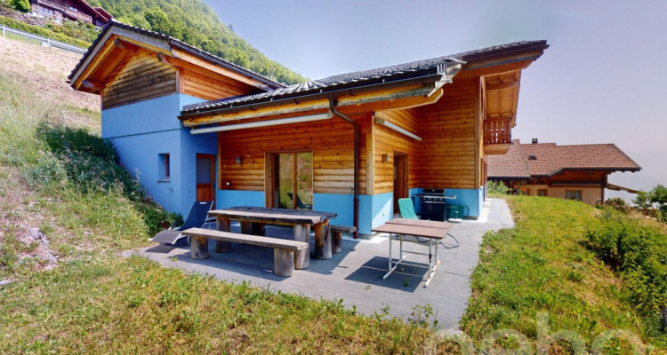 Chalet spacieux à 10 min de Vouvry, en pleine nature image 12