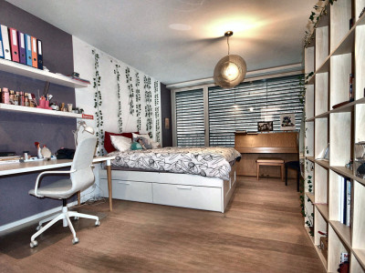 5.5 pièces haut de gamme | 156 m² pondérés | Balcon de 21 m² | 2e étage image 4