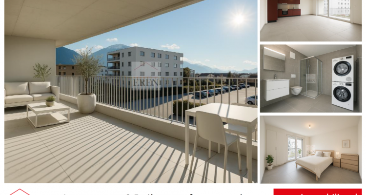 Superbe Appartement 3,5 pièces avec grand balcon-terrasse de 40m2 au 2ème étage image 1