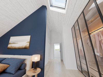 Une demeure où le jardin tutoie le ciel, Attique en duplex 4,5 pièces, 190 m² image 8