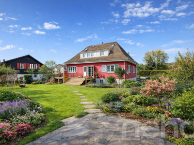 Sonniges Familien-Bijou: Gourmet-Küche, Sauna & idyllischer Garten image 1