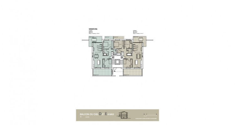 Nax - 4,5 pièces - Balcon du Ciel E11 image 3