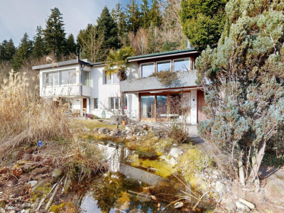 Familienparadies am Südhang mit Weitsicht und Bauland image 1