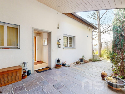 Familienparadies am Südhang mit Weitsicht und Bauland image 3