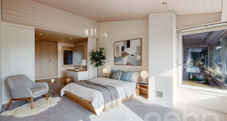 Familienparadies am Südhang mit Weitsicht und Bauland image 7