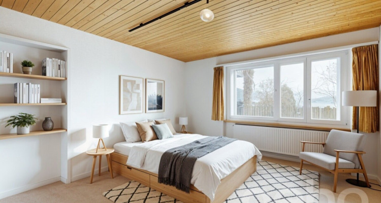 Familienparadies am Südhang mit Weitsicht und Bauland image 8