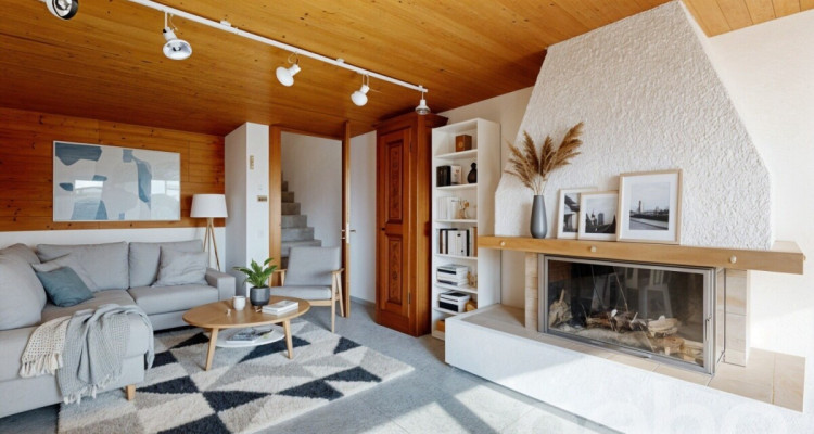 Familienparadies am Südhang mit Weitsicht und Bauland image 10