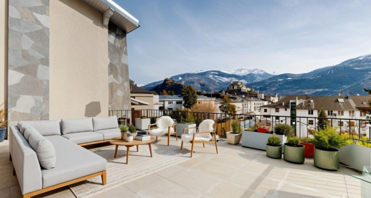 Maison jumelée au calme, à deux pas de Sion image 1