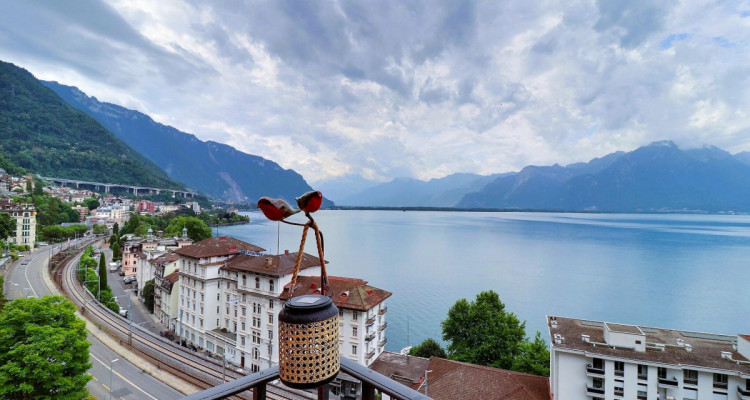 Superbe appartement en viager occupé sans rente Vue Exceptionnelle sur le Lac à Territet (VD) image 10