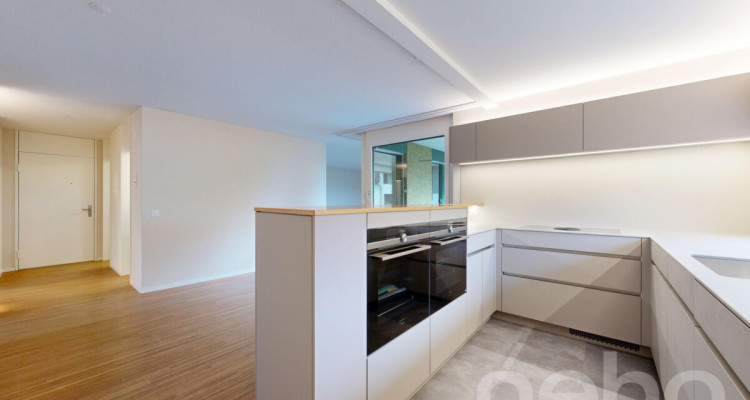 Moderne 4.5-Zimmerwohnung mit Cheminée und Pilatusblick image 2