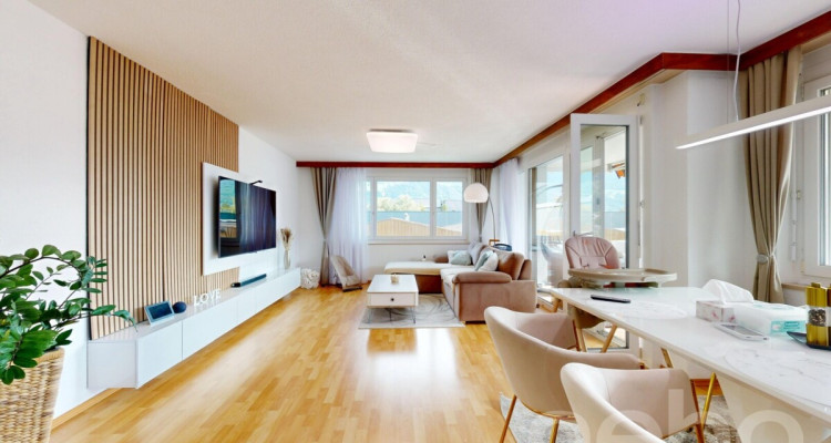 4.5-Zimmer-Wohnung mit Balkon und zwei Garagenplätzen in Sevelen image 1